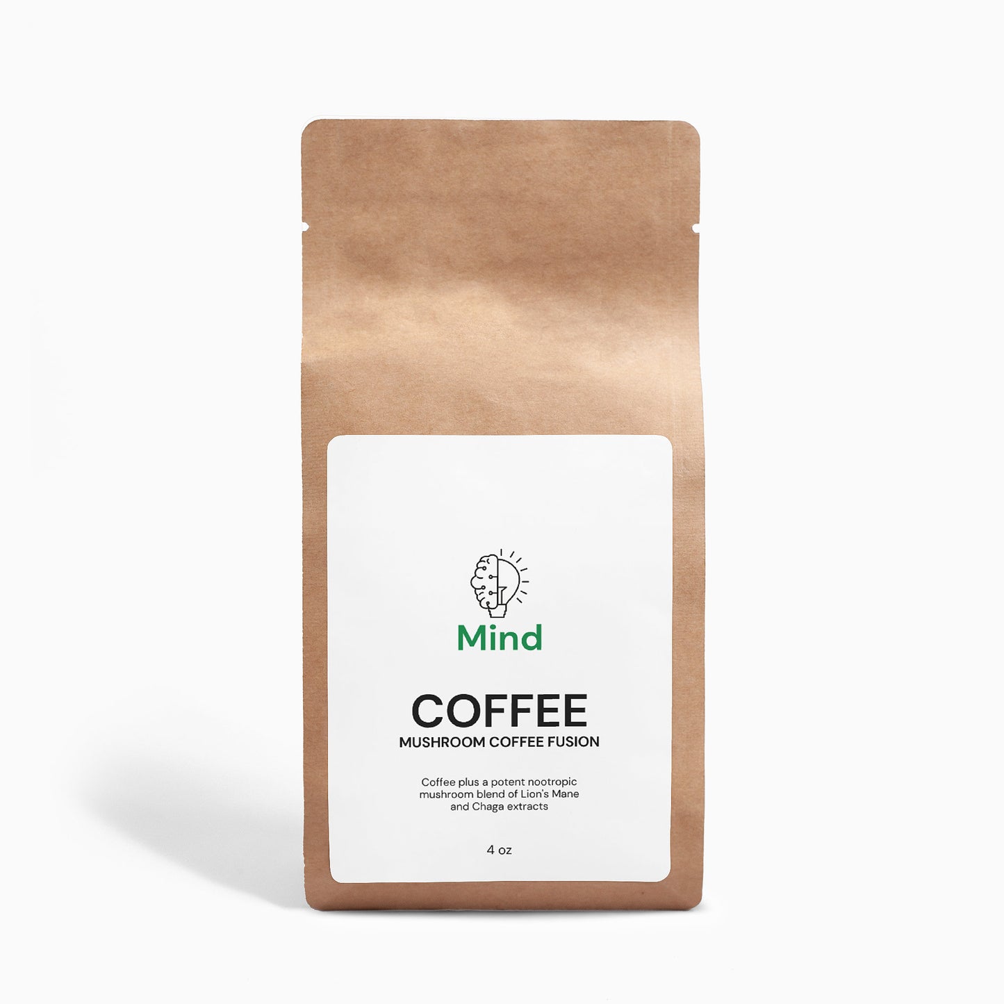 Mushroom Coffee Fusion - Lion’s Mane & Chaga 4oz